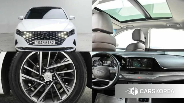 Hyundai The New Grandeur IG 2021 Белый из Кореи