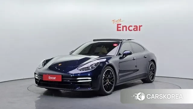 Porsche Panamera (971) 2021 Синий из Кореи