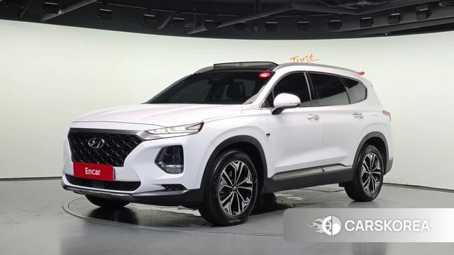 Hyundai Santa Fe TM 2018 Белый из Кореи