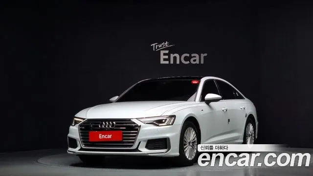 Audi A6 (C8) 2021 Белый из Кореи