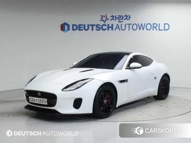 Jaguar F-TYPE 2018 Белый из Кореи