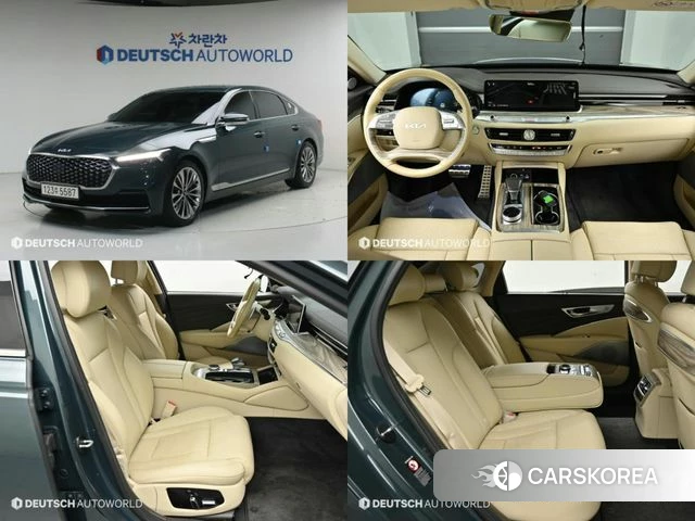 Kia The New K9 2nd generation 2023 Темно-зеленый из Кореи