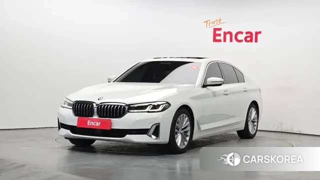 BMW 5 Series (G30) 2022 Белый из Кореи