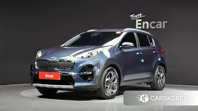 Kia Sportage The Bold 2020 Синий из Кореи