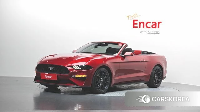 Ford Mustang 2022 Красный из Кореи