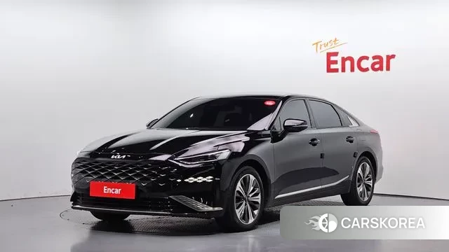 Kia K8 Hybrid 2021 Черный из Кореи
