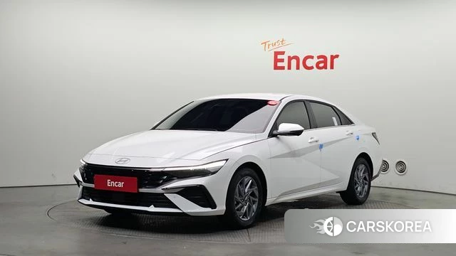 Hyundai The New Avante (CN7) 2024 Белый из Кореи