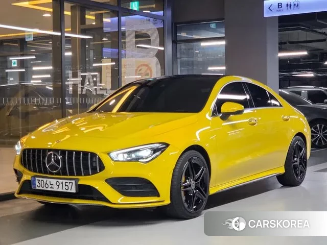 Mercedes-Benz CLA-Class C118 2020 Желтый из Кореи