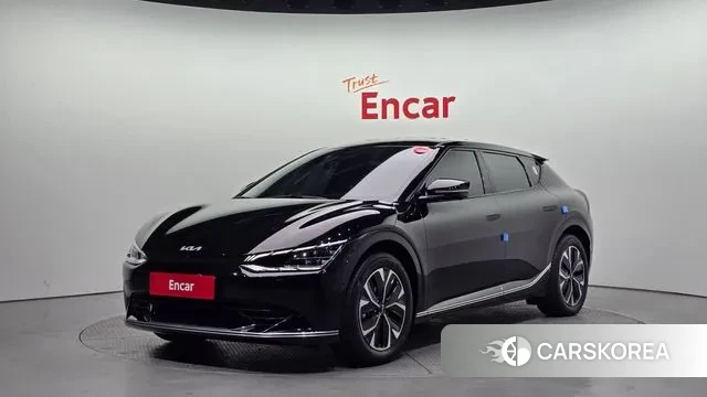 Kia EV6 2022 Черный из Кореи