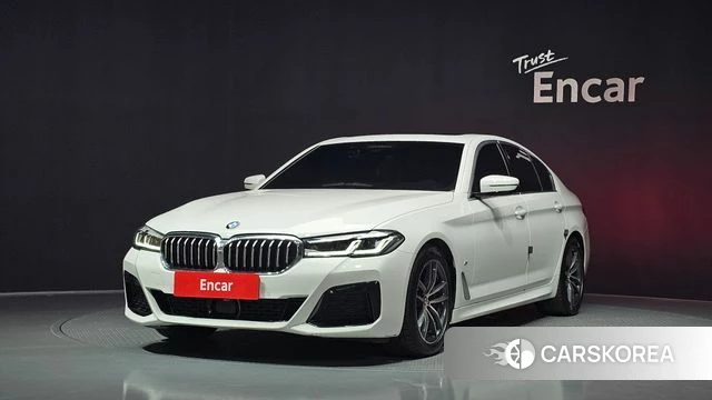 BMW 5 Series (G30) 2021 Белый из Кореи