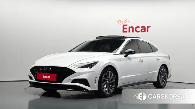 Hyundai Sonata (DN8) 2021 Белый из Кореи