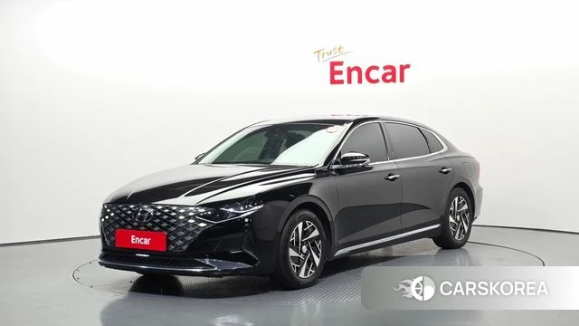 Hyundai The New Grandeur IG Hybrid 2020 Черный из Кореи