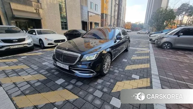 Mercedes-Benz S-Class W222 2018 Черный из Кореи