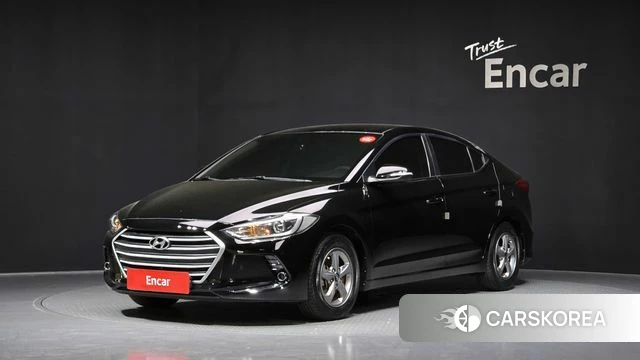 Hyundai Avante AD 2018 Черный из Кореи