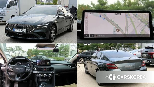 Genesis The New G70 2021 Серый из Кореи