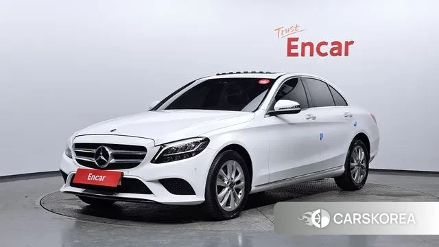 Mercedes-Benz C-Class W205 2020 Белый из Кореи