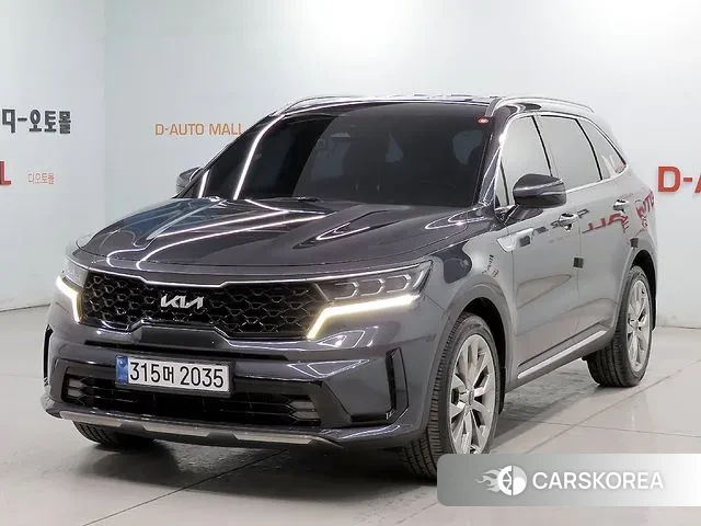 Kia Sorento 4th Generation 2022 Серый из Кореи