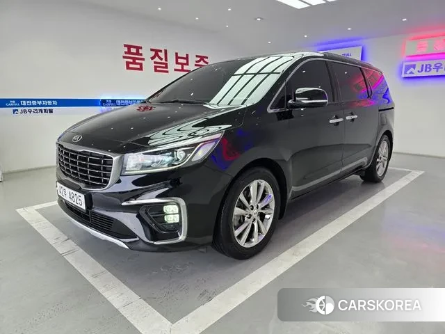 Kia The New Carnival 2019 Черный из Кореи