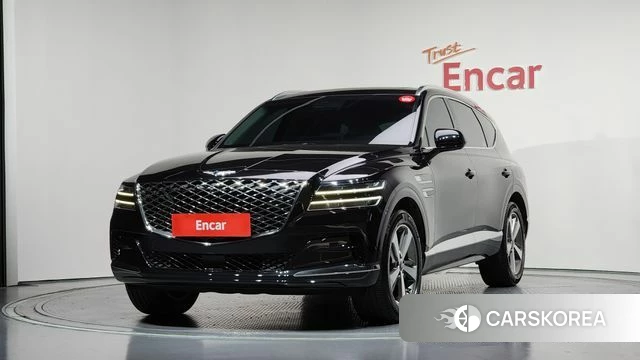 Genesis GV80 2021 Черный из Кореи