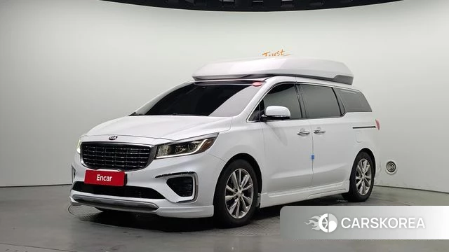 Kia The New Carnival 2018 Белый из Кореи