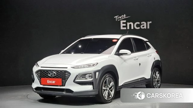 Hyundai Kona 2018 Белый из Кореи