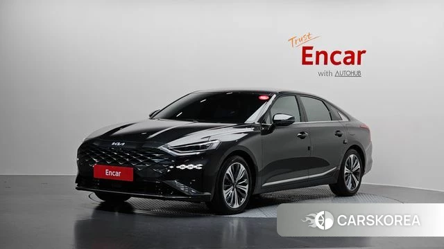 Kia K8 Hybrid 2024 Серый из Кореи