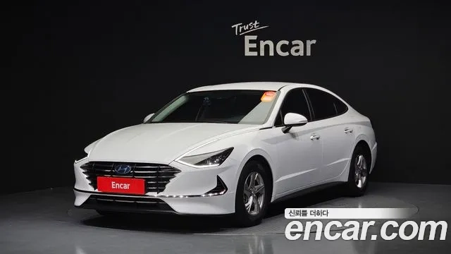 Hyundai Sonata (DN8) 2020 Белый из Кореи