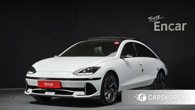 Hyundai Ionic 6 2023 Белый из Кореи