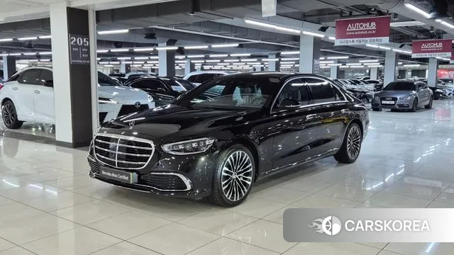 Mercedes-Benz S-Class W223 2024 Черный из Кореи