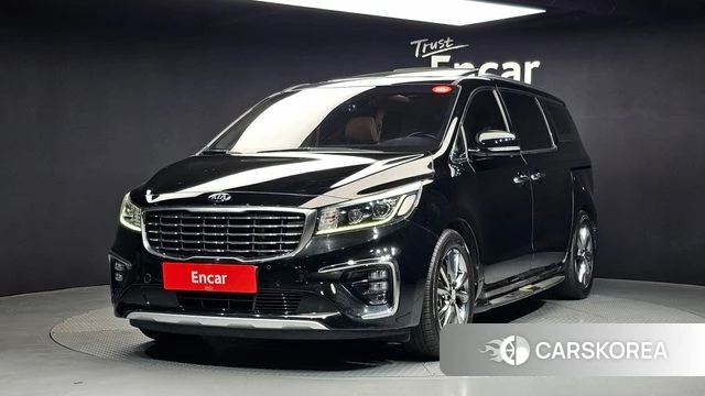 Kia The New Carnival 2018 Черный из Кореи