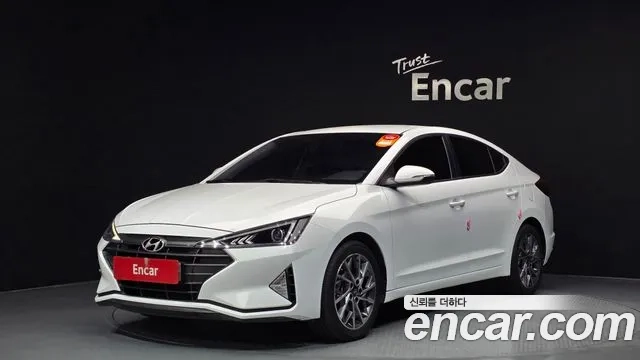 Hyundai The New Avante AD 2018 Белый из Кореи