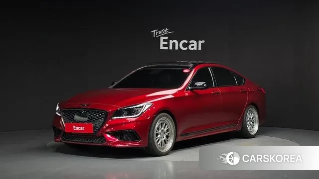 Genesis G80 2019 Красный из Кореи
