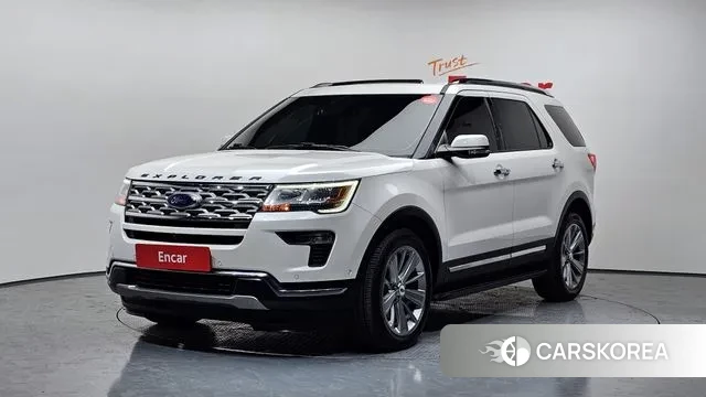 Ford Explorer 2019 Белый из Кореи