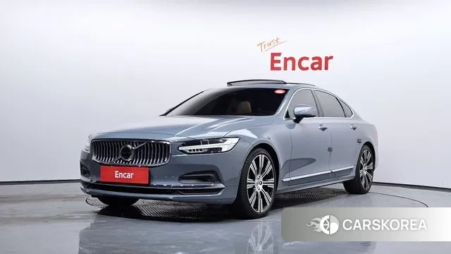 Volvo S90 2022 Небесно-голубой из Кореи