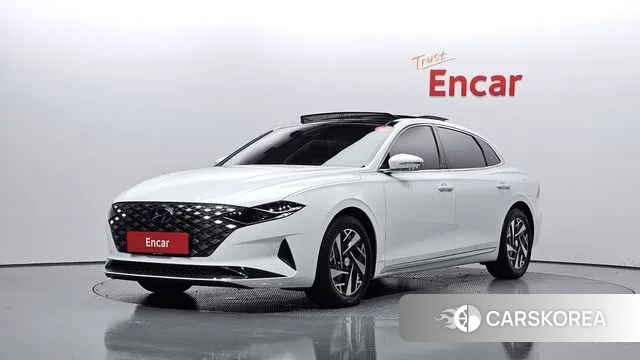 Hyundai The New Grandeur IG Hybrid 2020 Белый из Кореи