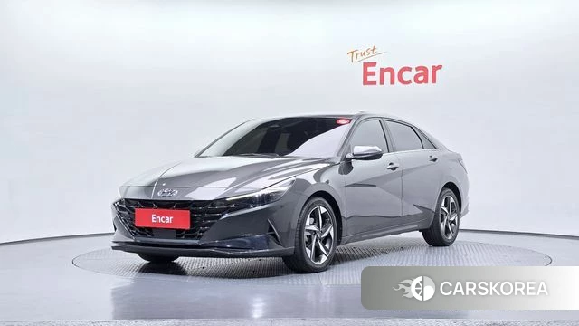Hyundai Avante (CN7) 2021 Серый из Кореи