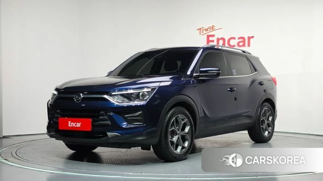 Ssangyong Beautiful Korando 2019 Синий из Кореи