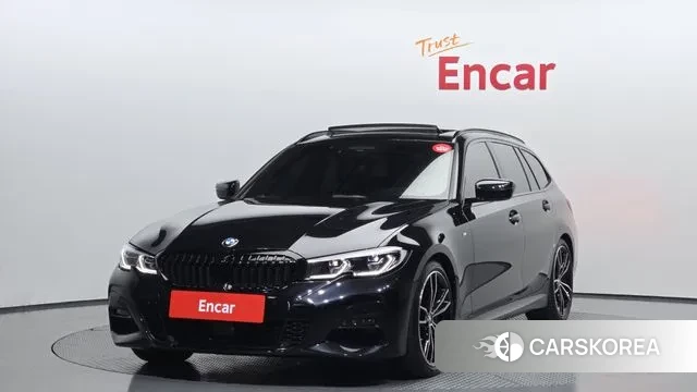 BMW 3 Series (G20) 2022 Черный из Кореи