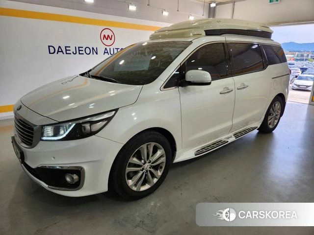 Kia All New Carnival 2018 Белый из Кореи