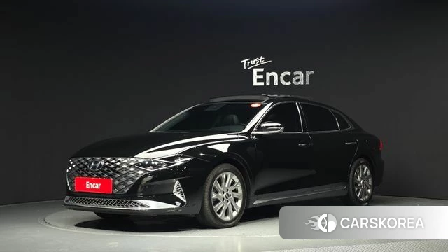 Hyundai The New Grandeur IG Hybrid 2021 Черный из Кореи