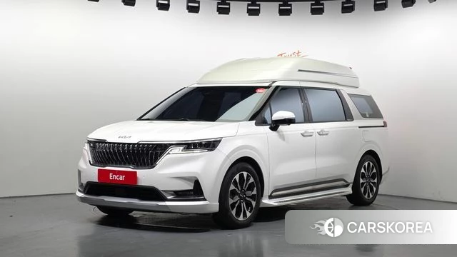 Kia Carnival 4th generation 2021 Белый из Кореи