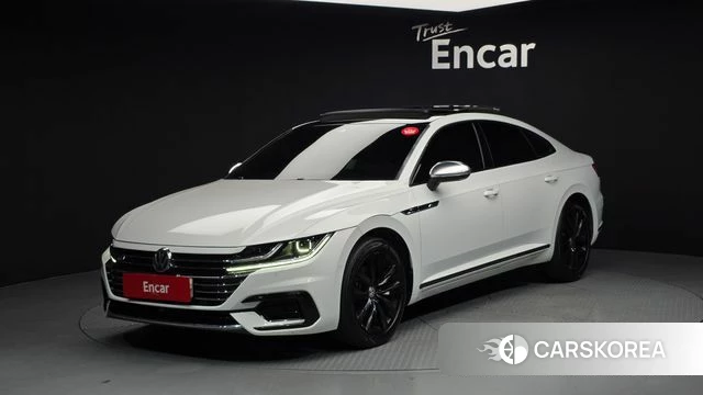 Volkswagen Arteon 2019 Белый из Кореи