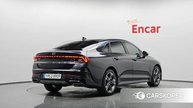 Kia K5 3rd generation 2021 Серый из Кореи