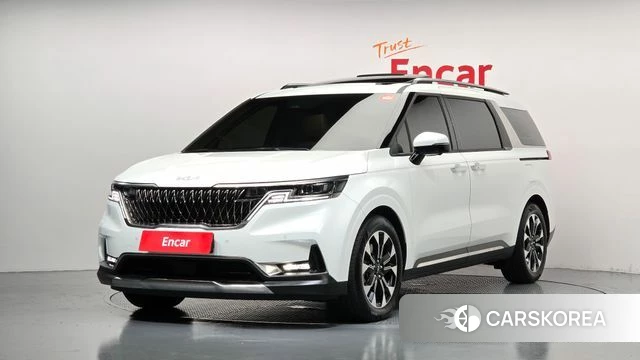 Kia Carnival 4th generation 2023 Белый из Кореи