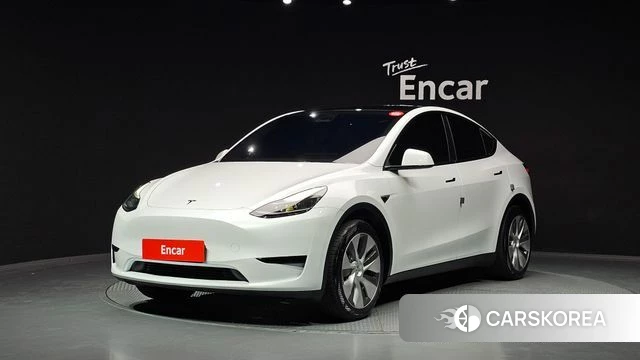 Tesla Model Y 2024 Белый из Кореи