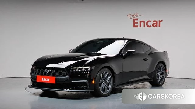 Ford Mustang 7th Generation 2024 Черный из Кореи