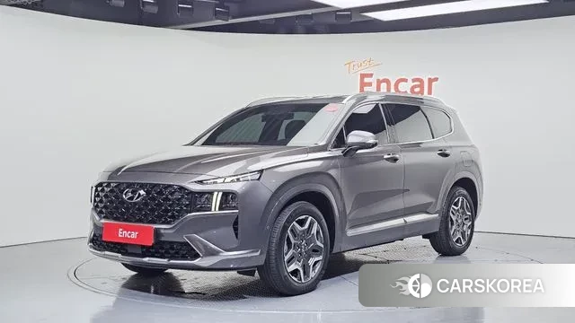 Hyundai The New Santa Fe 2022 Серый из Кореи