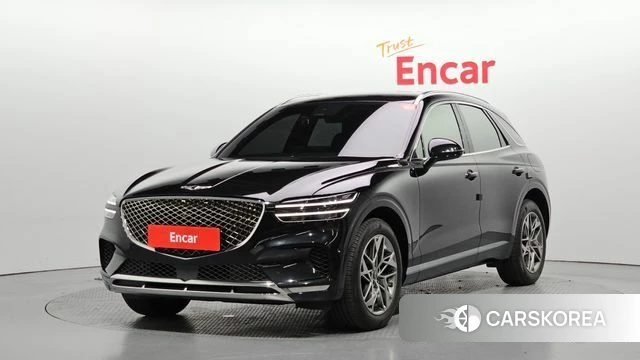 Genesis GV70 2022 Черный из Кореи