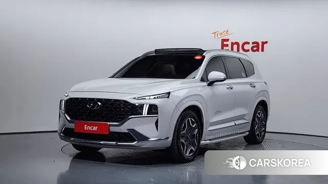 Hyundai The New Santa Fe 2021 Белый из Кореи