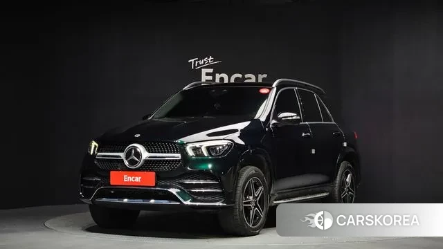 Mercedes-Benz GLE-Class W167 2021 Зеленый из Кореи